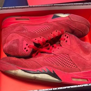 Jordan 5 “red suede” *Wrong Box*